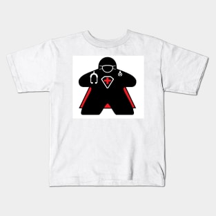 Hero Doctor Meeple Kids T-Shirt